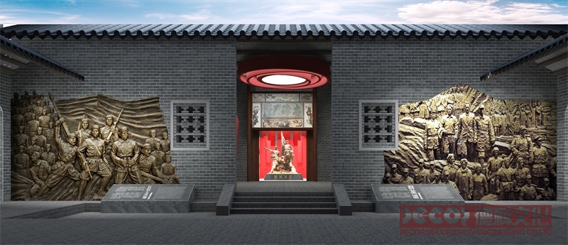 紅色展館設計的展覽區(qū)應該如何布局？